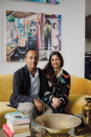 Dr. Shiva Jayaraman, MD’02 and Dr. Varsha Thakur, MD’03